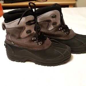 Tamarack Boots Kids Unisex 3M Thinsulate Size 5 Black - LN